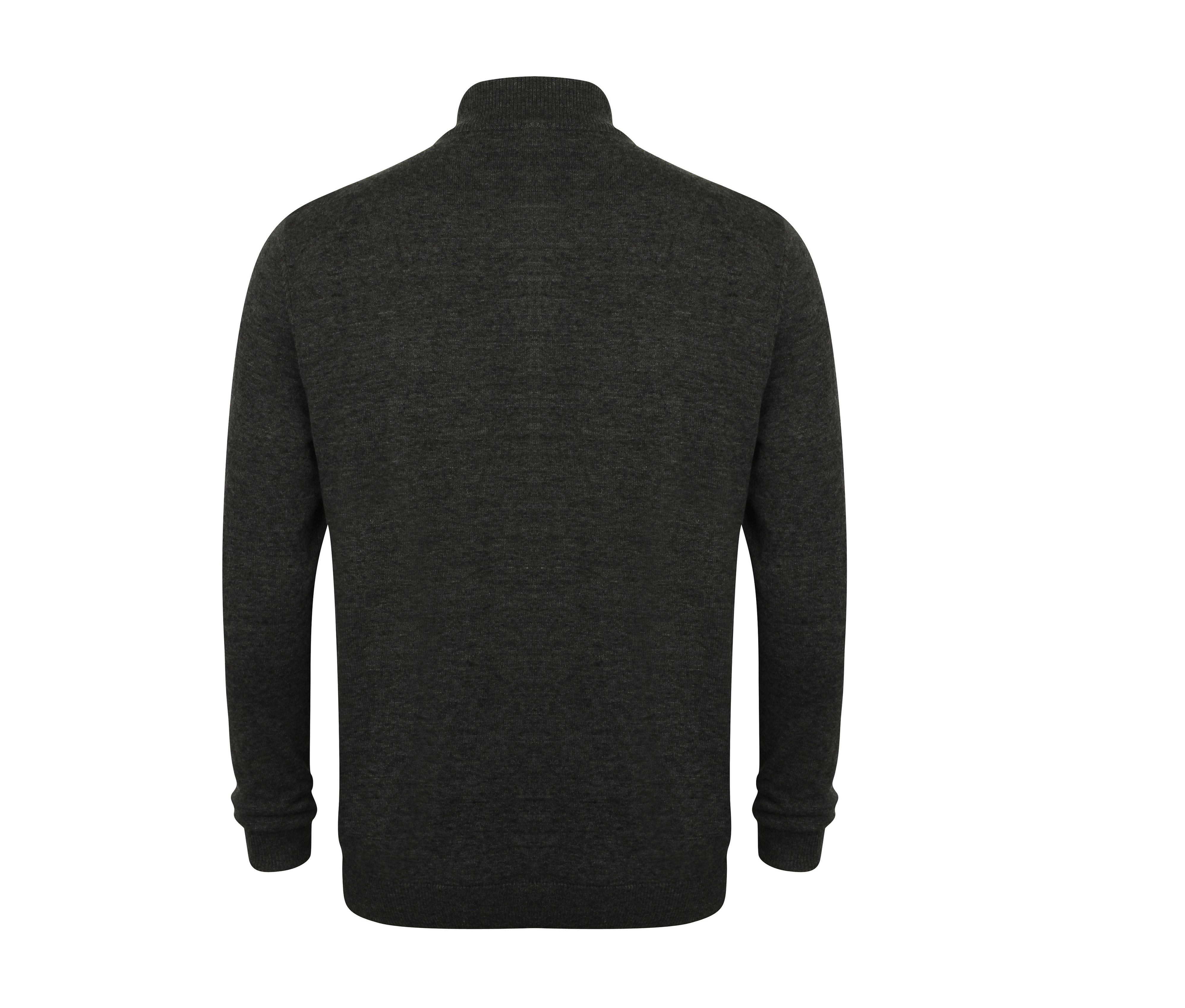 UNISEX KNITTED BOMBER JACKET